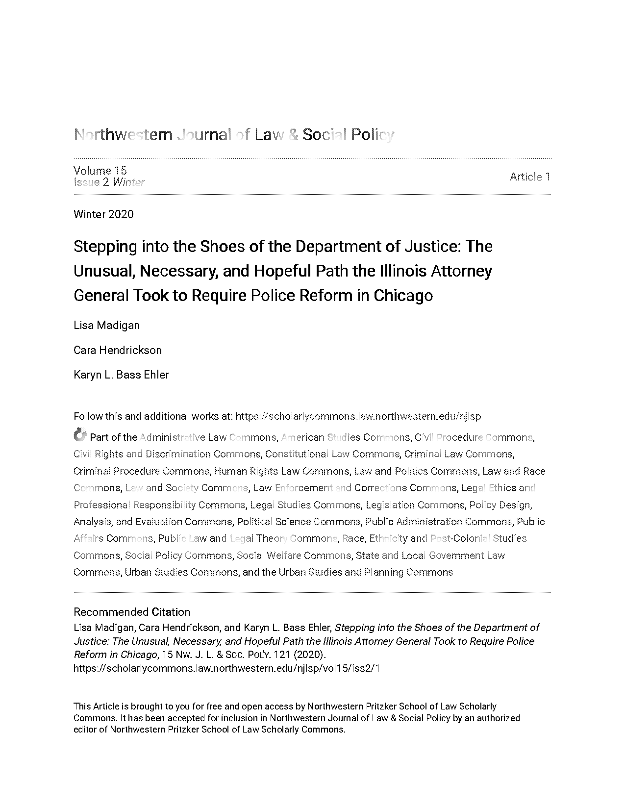 chicago police consent decree draft