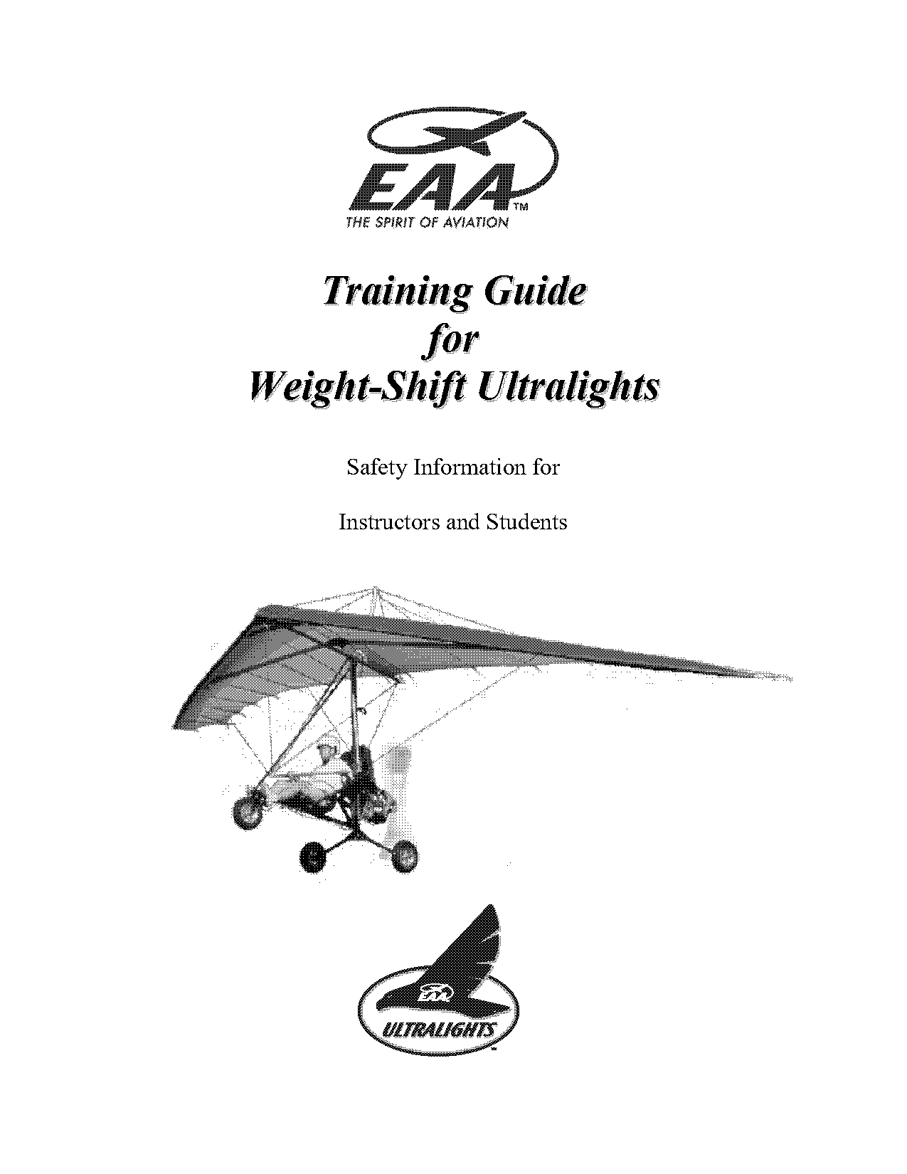 ultralight flight training manual