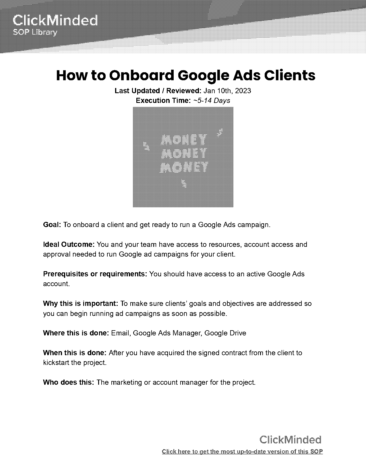 google doc template for advertisemts