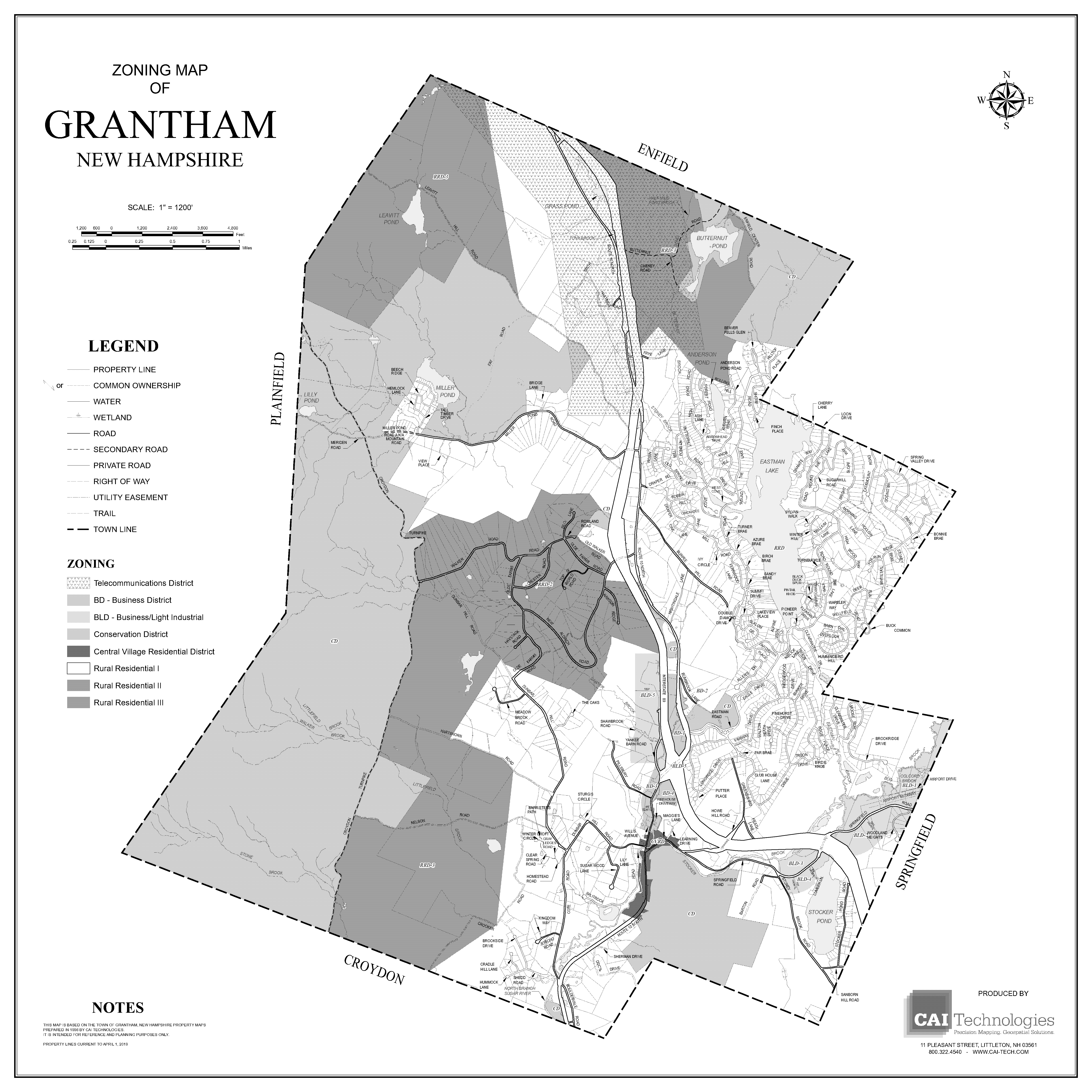 property line map nh