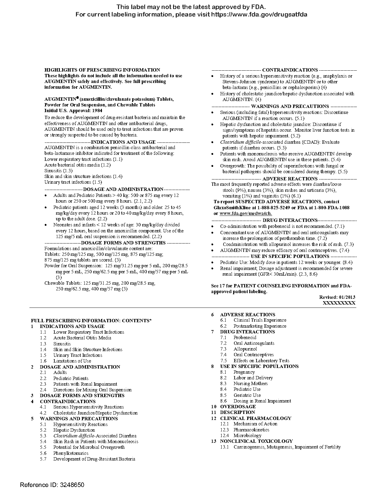 fda new dietary supplement label requirements potassium