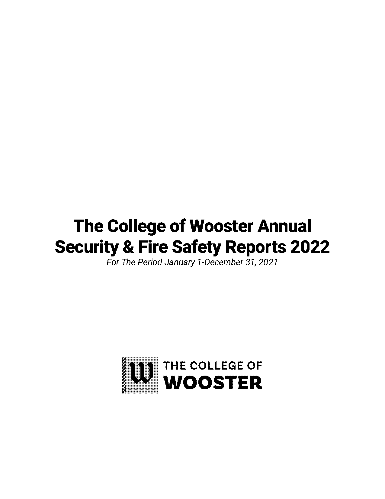 minors offered at the college of wooster