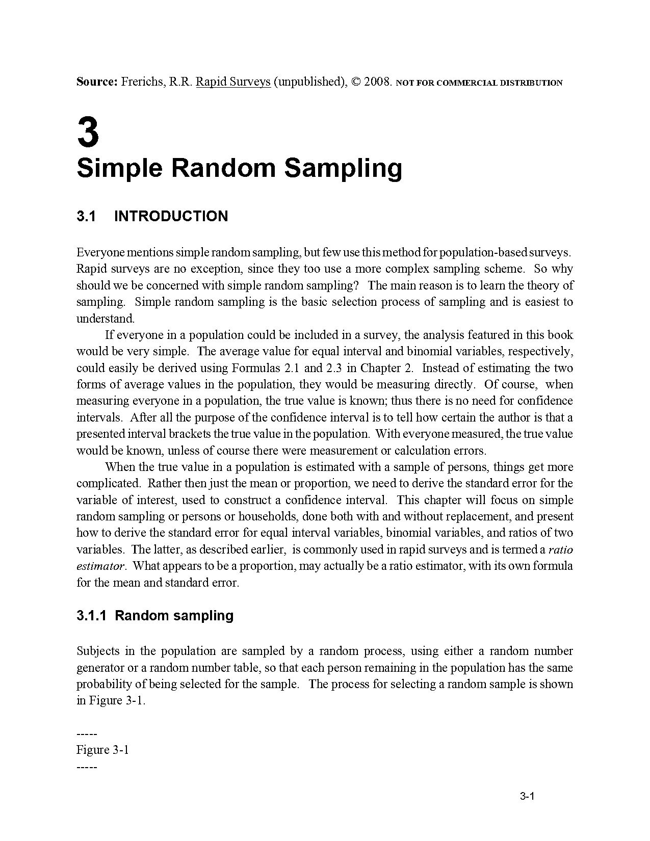 simple random sampling definition tagalog