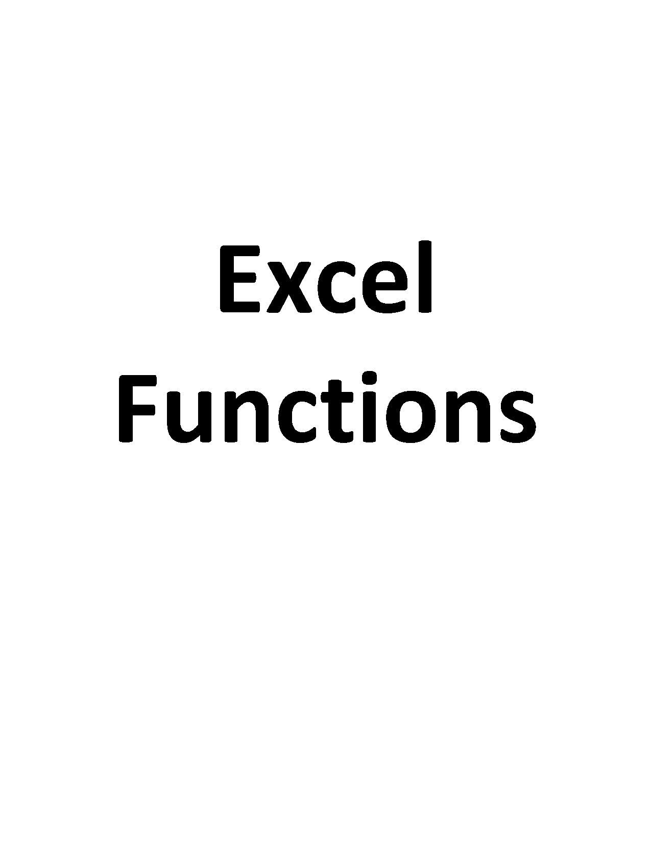 how to write logical statements in excel