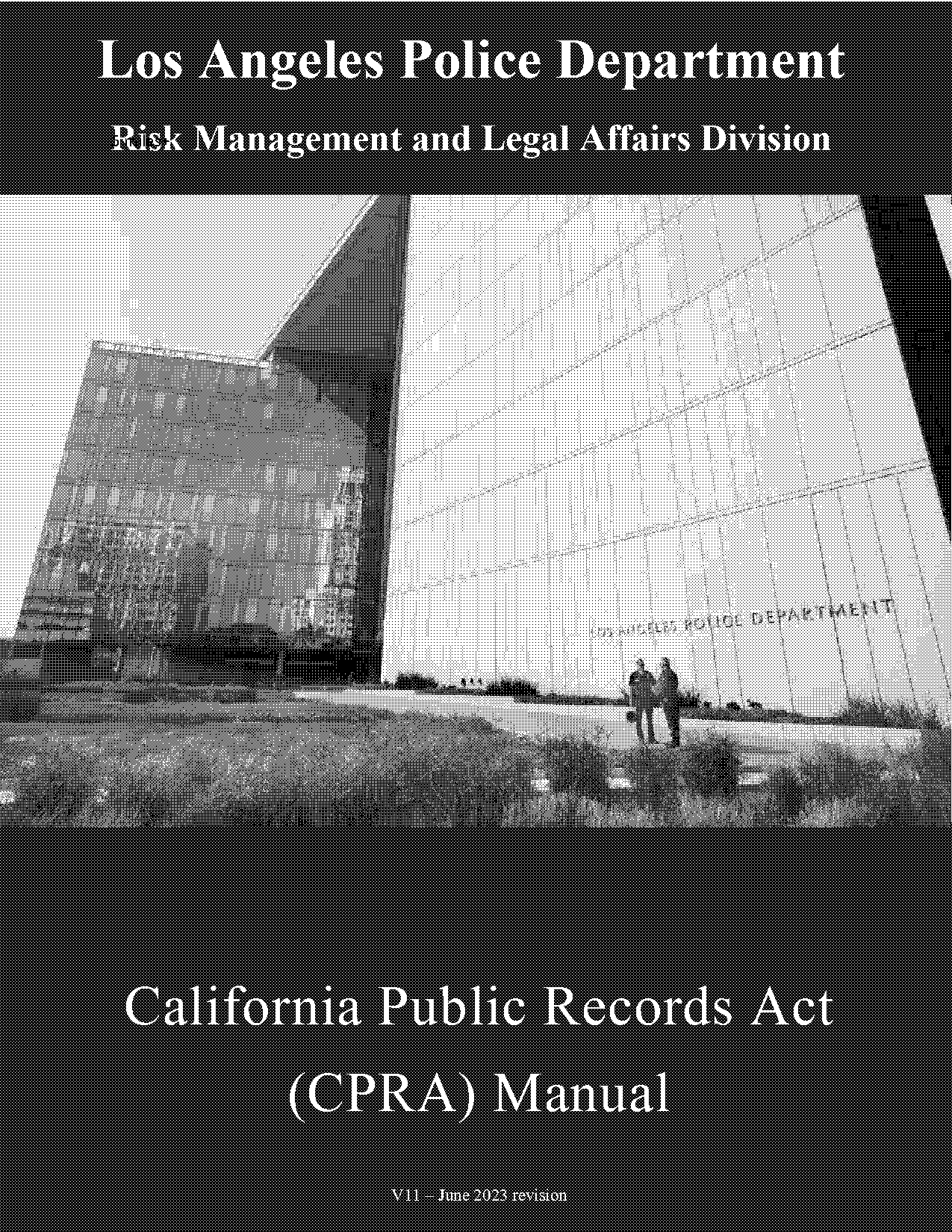 california public records act arrest records