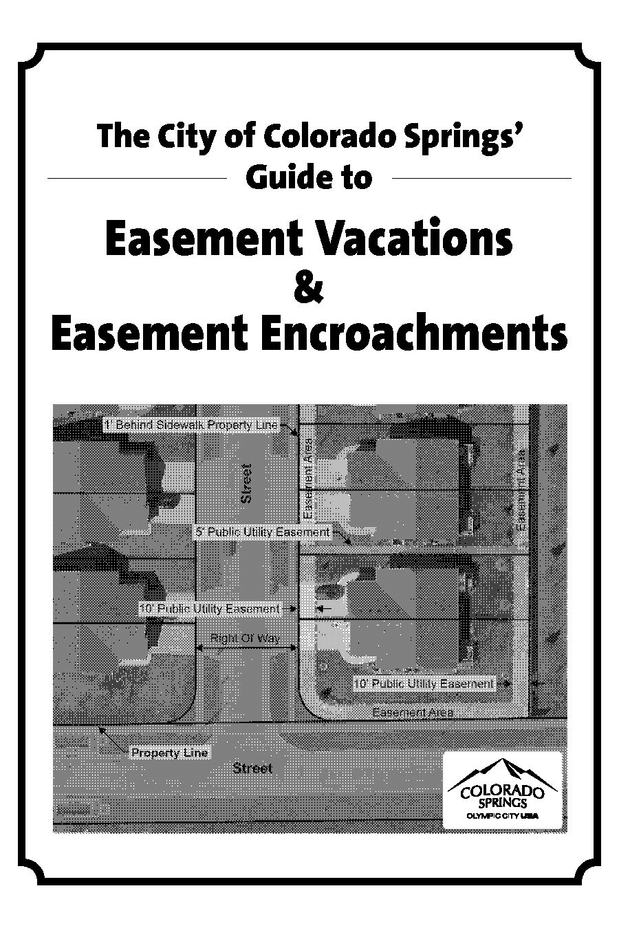 procedure for city government to vacate a utility easement