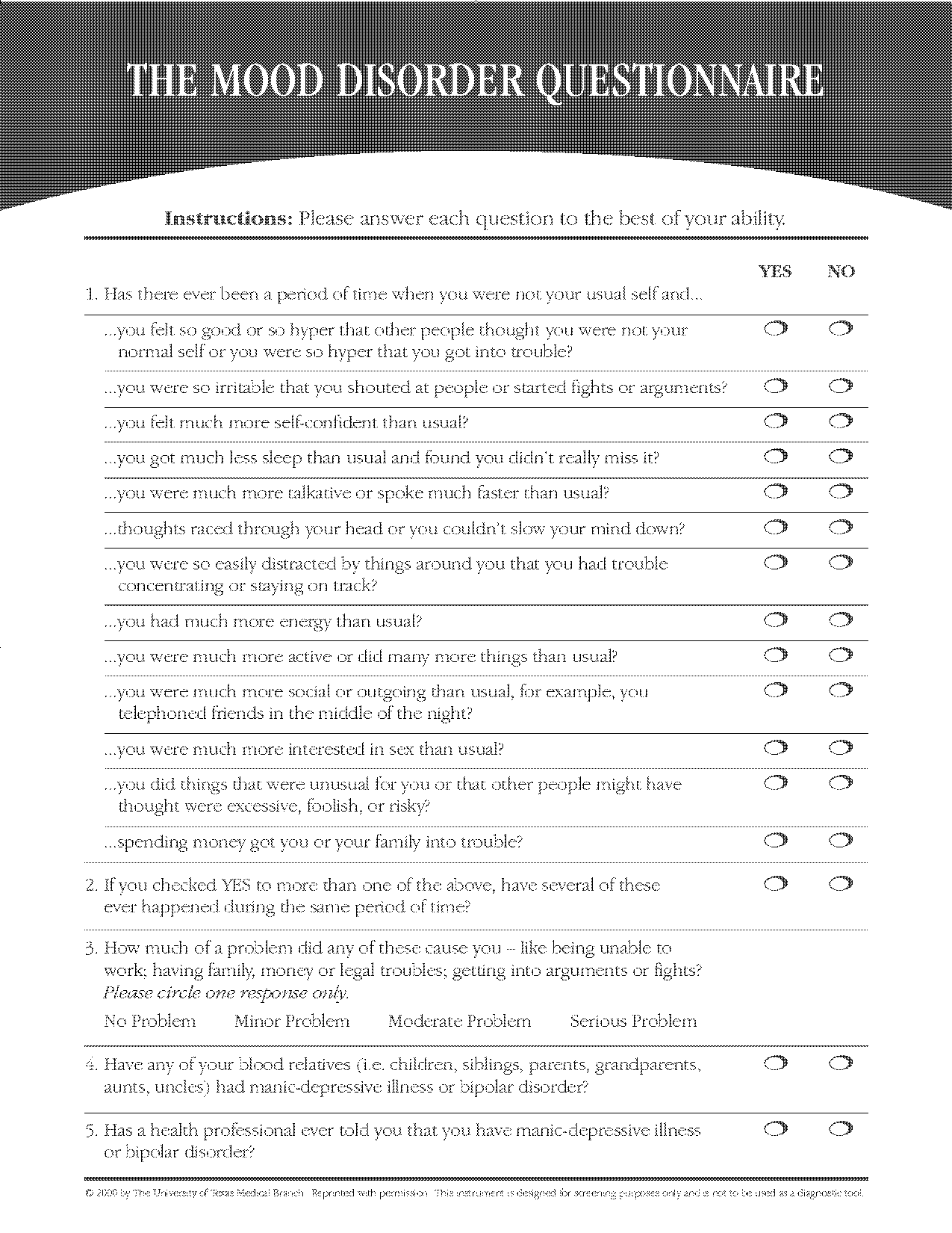 mood screening questionnaire printable