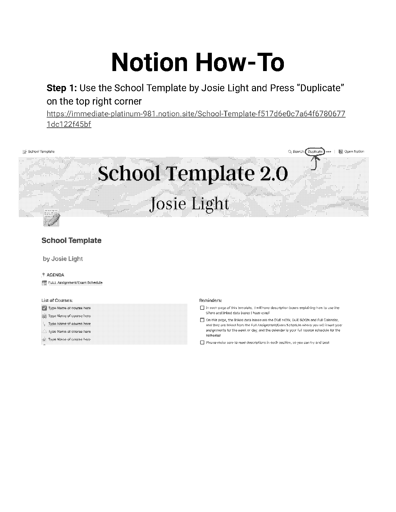 notion templates for projects