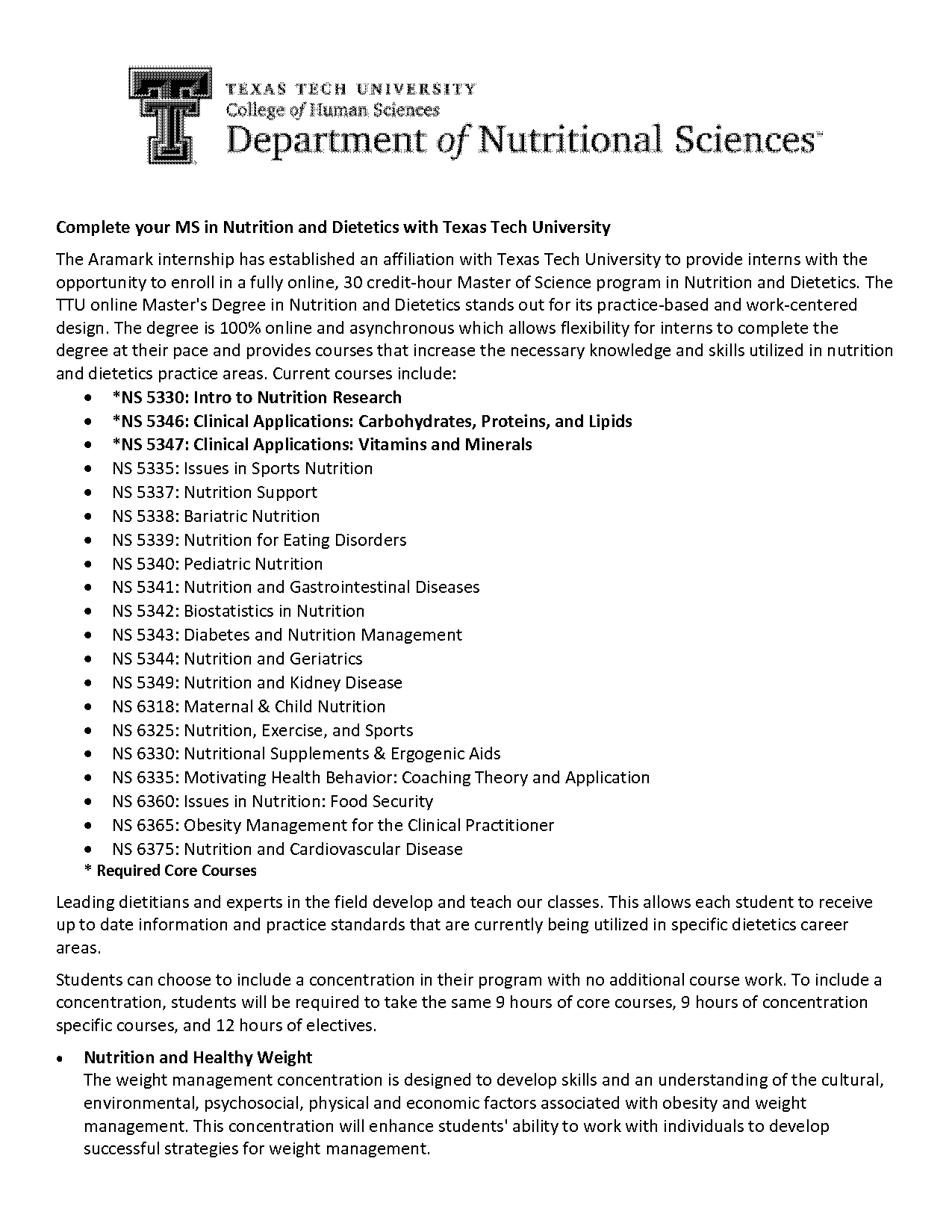 graduate school application texas tech