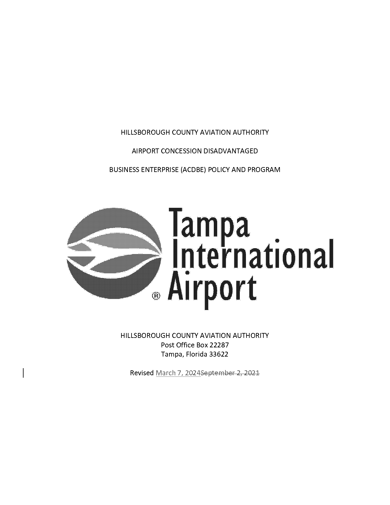 directions from brandon to tampa international airport