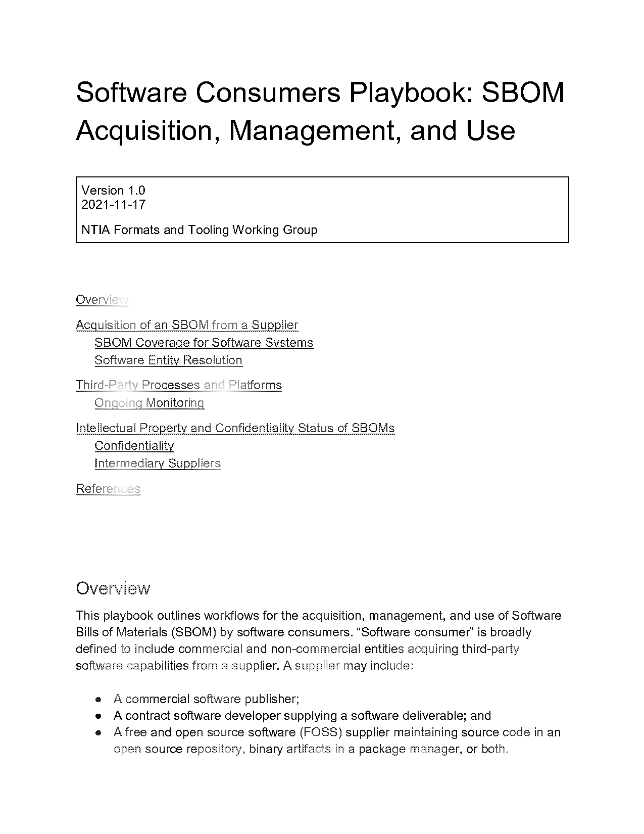 software supply agreement sample