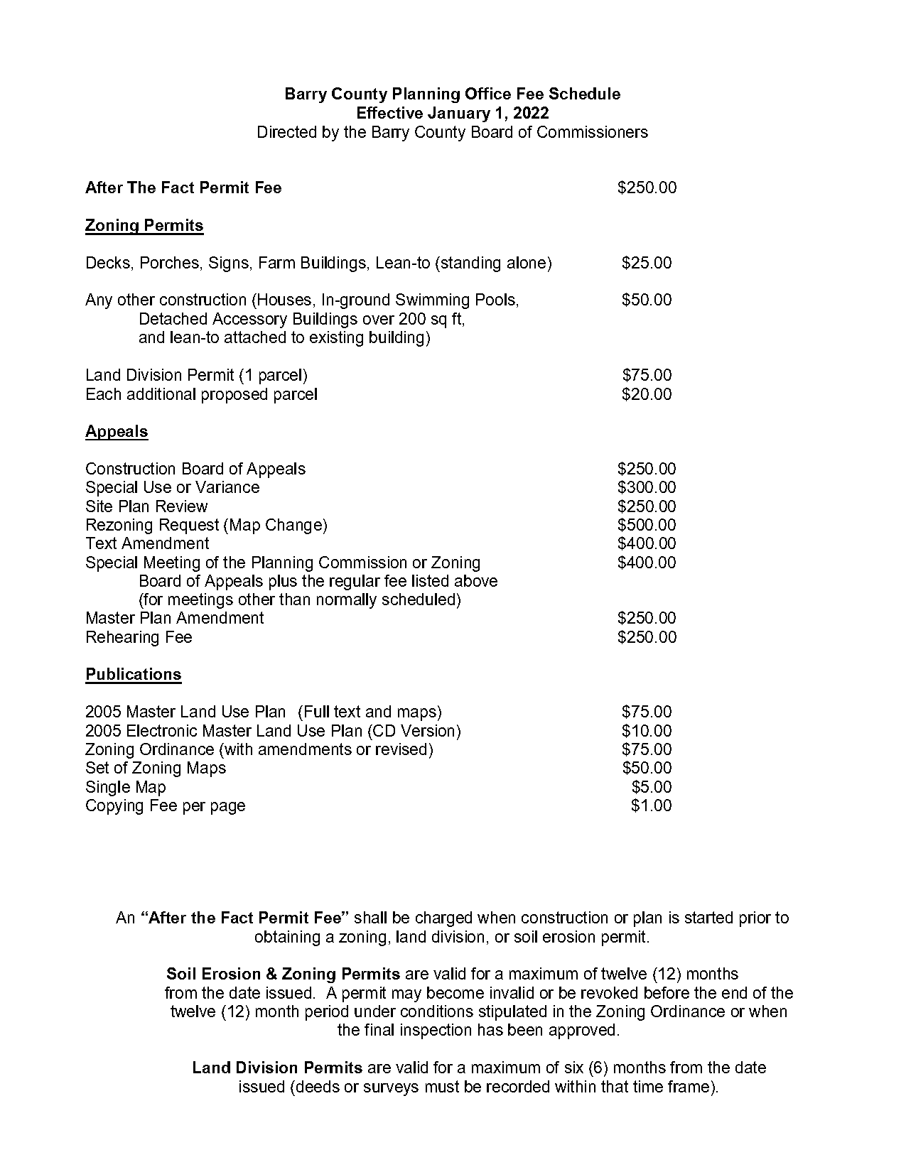 barry county mo planning and zoning commission