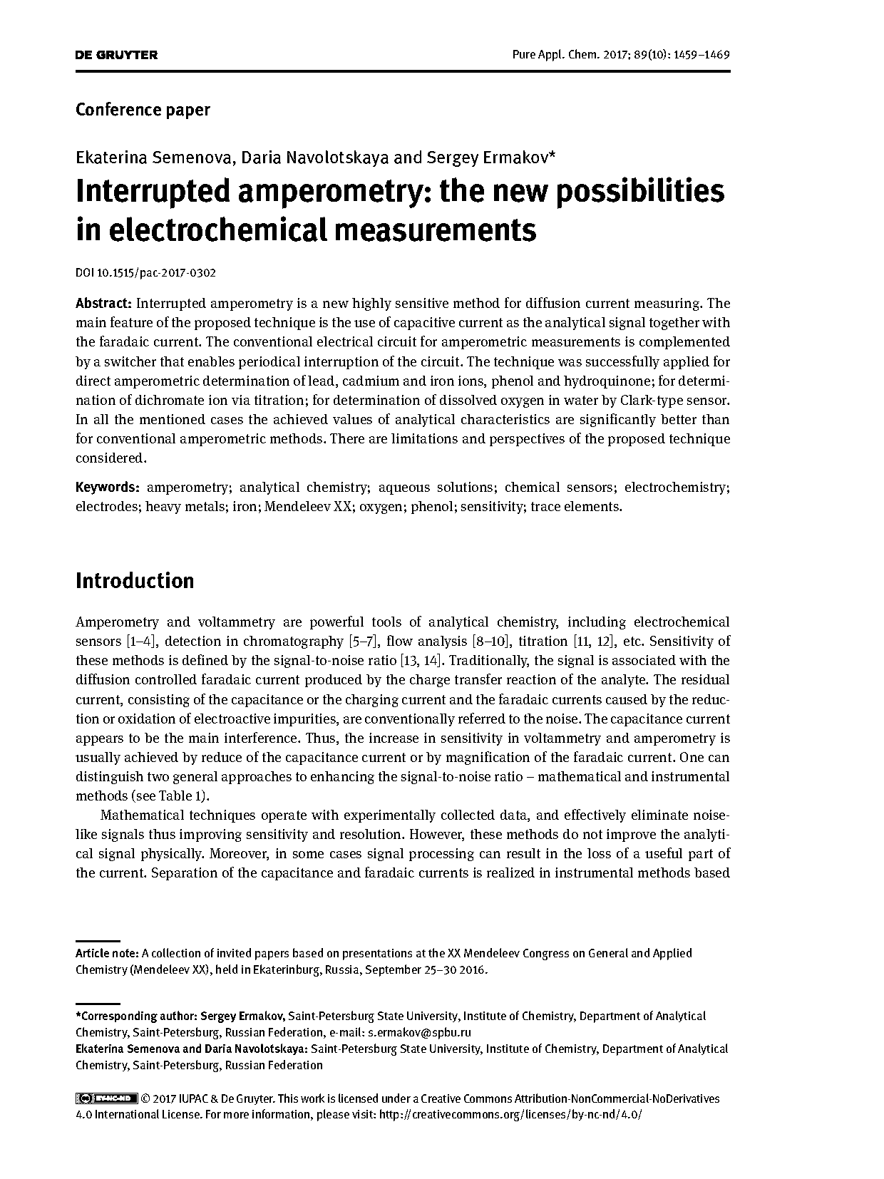 uses of interrupted direct current