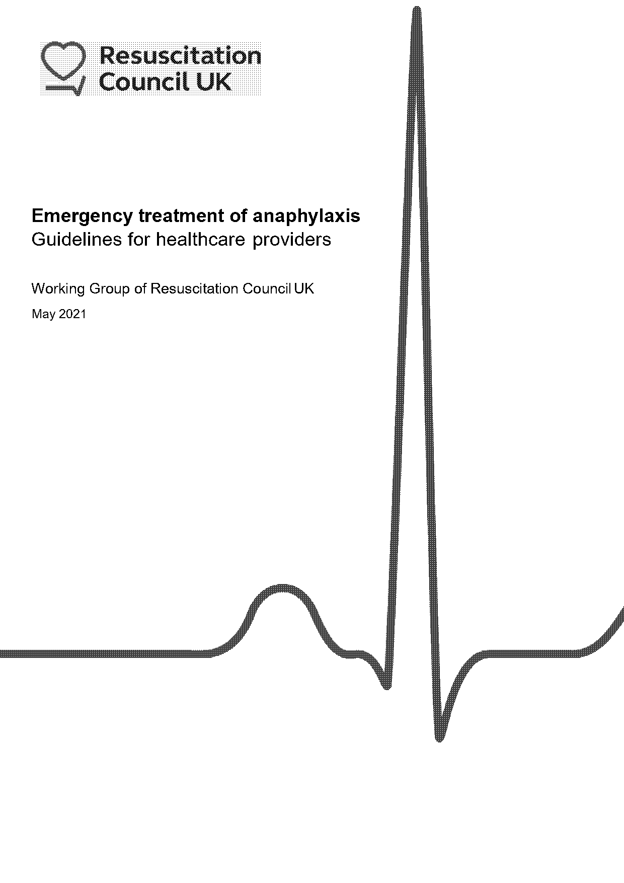 cardiac arrest best practice guidelines pdf