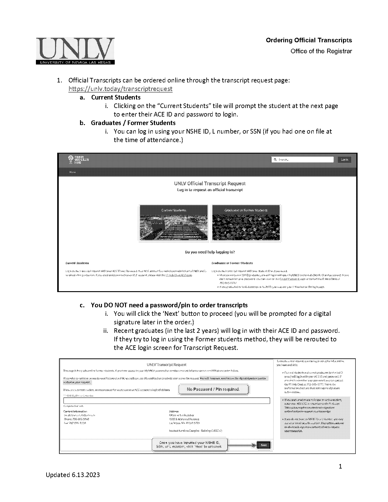 national student clearinghouse time to send transcript