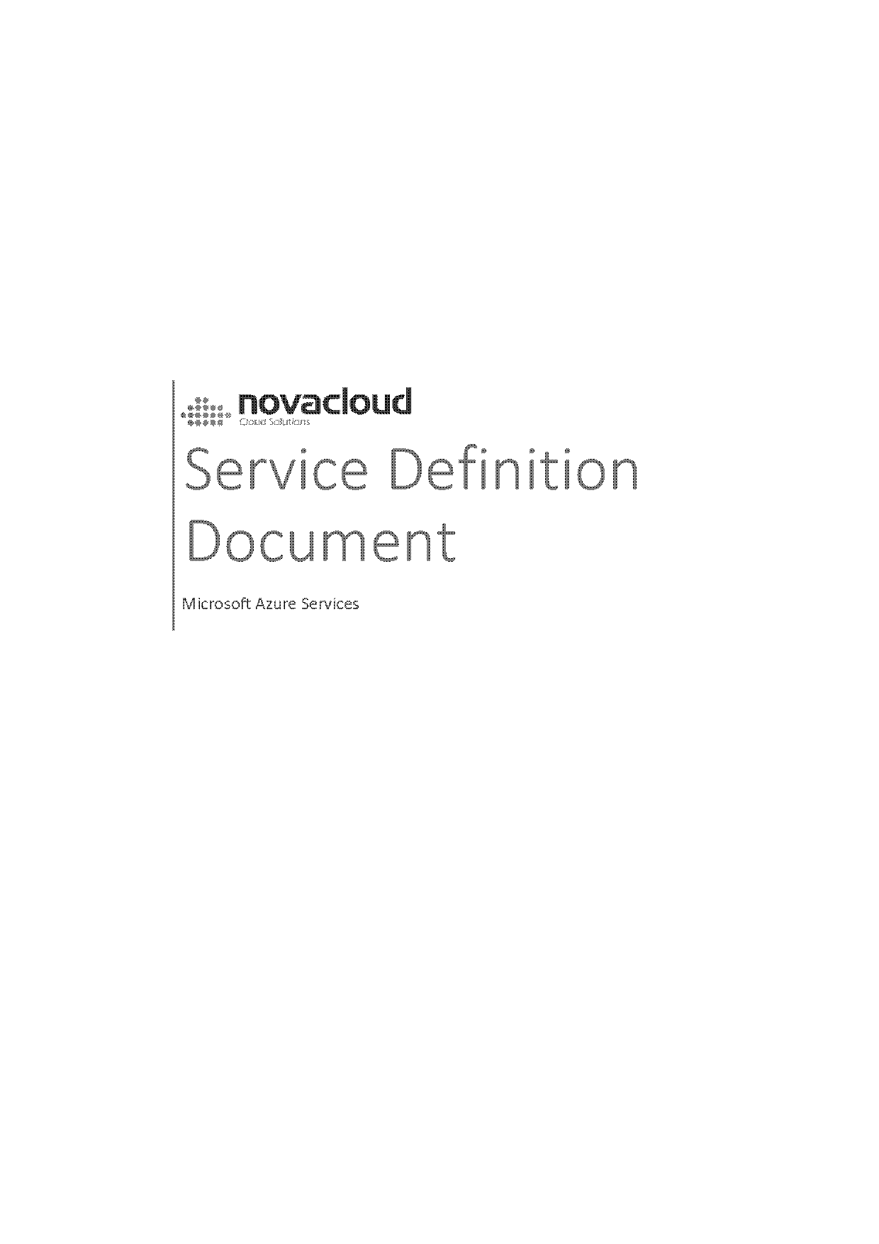 business service definition template