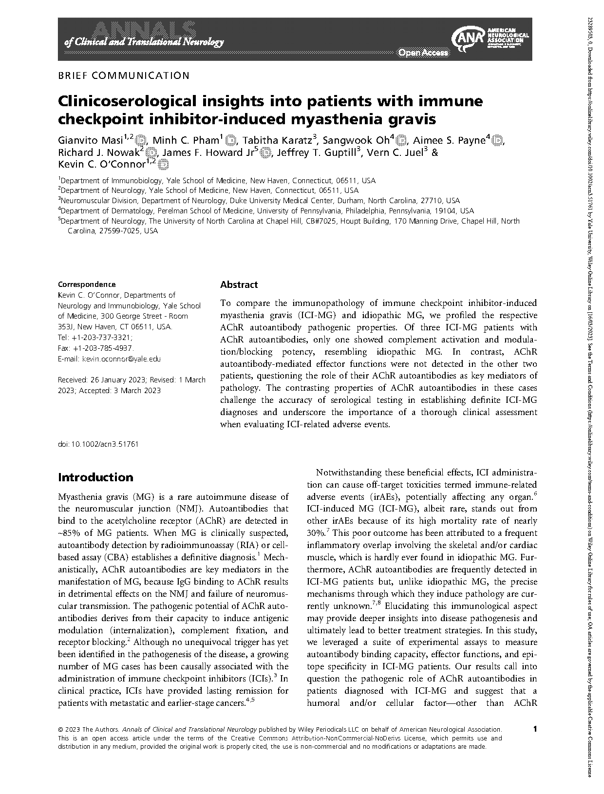 acetylcholine receptor antibody binding blocking modulating reference range