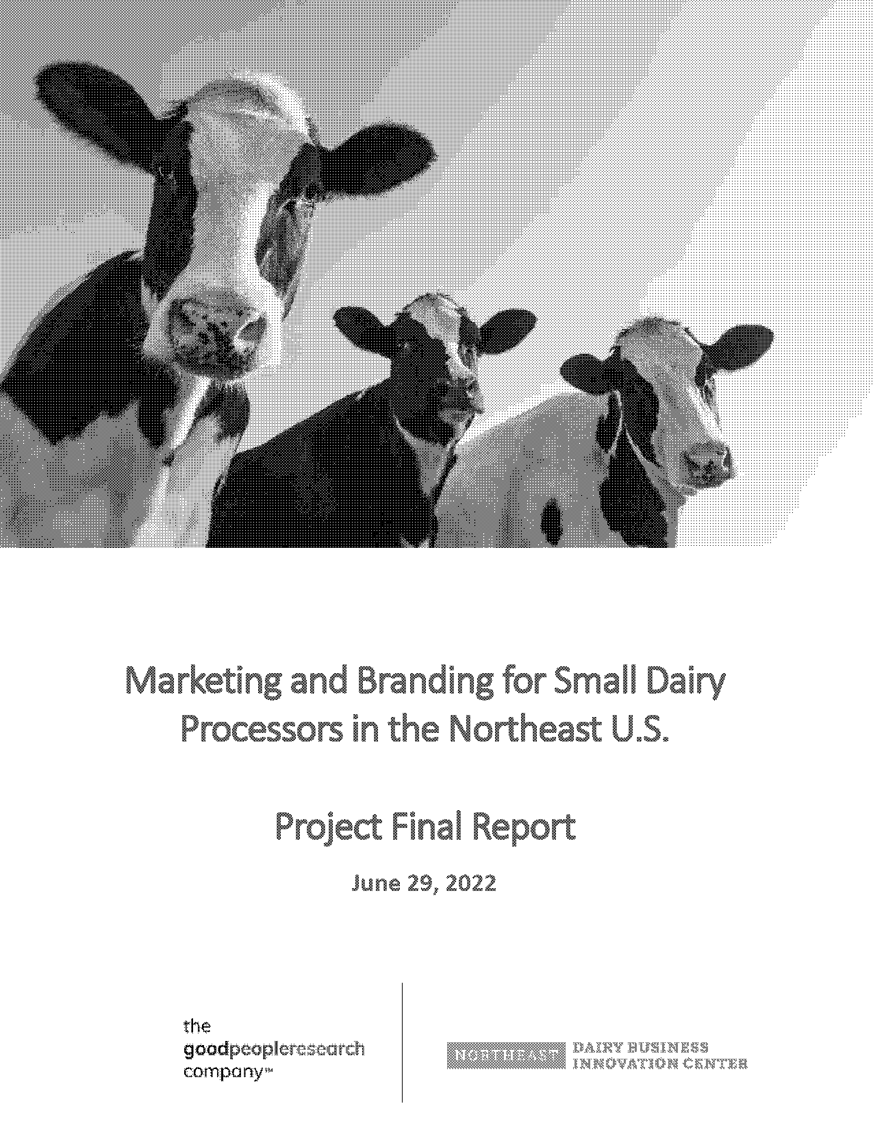 project report for small scale dairy farm