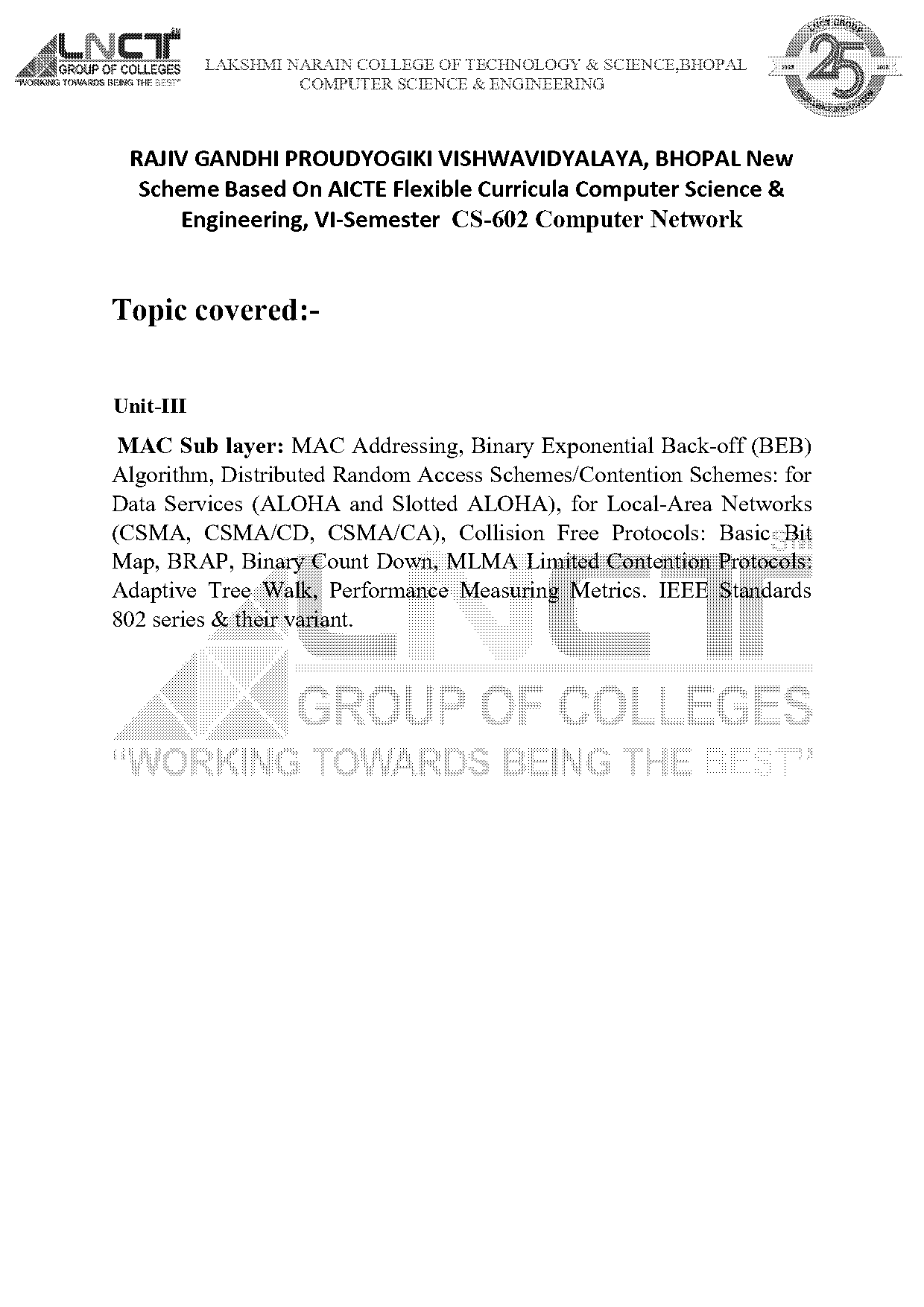 collision free protocols computer networks pdf