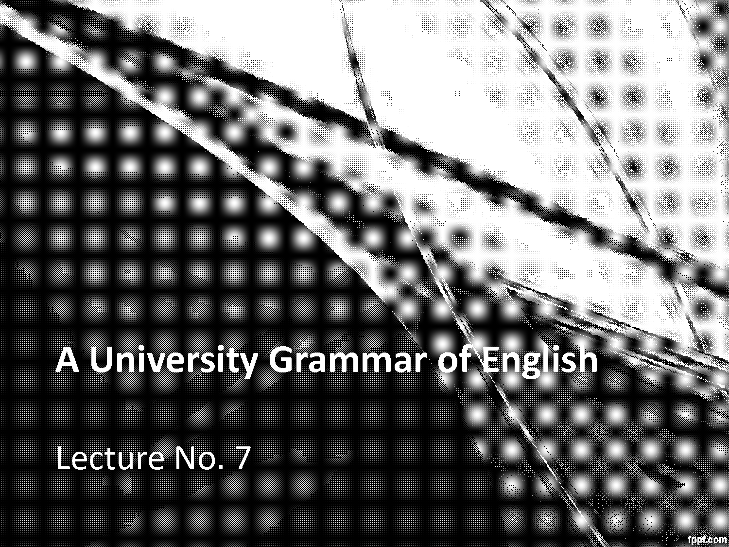 a university grammar of english pdf