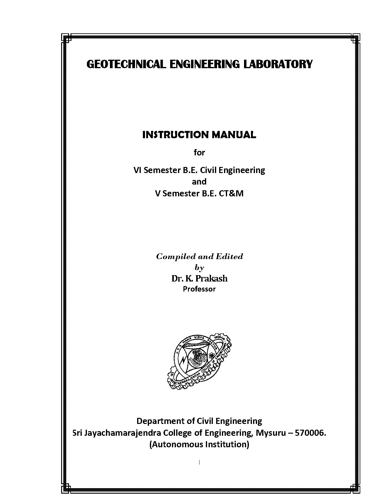 lab manuals of civil engineering