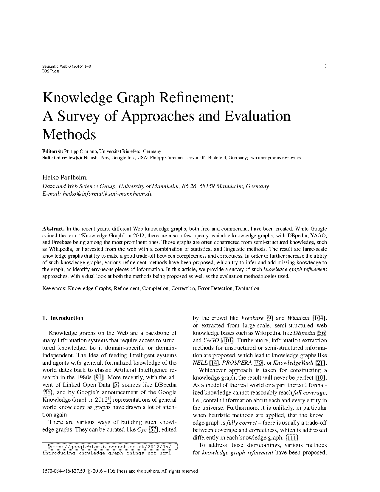 data mining evaluation methods