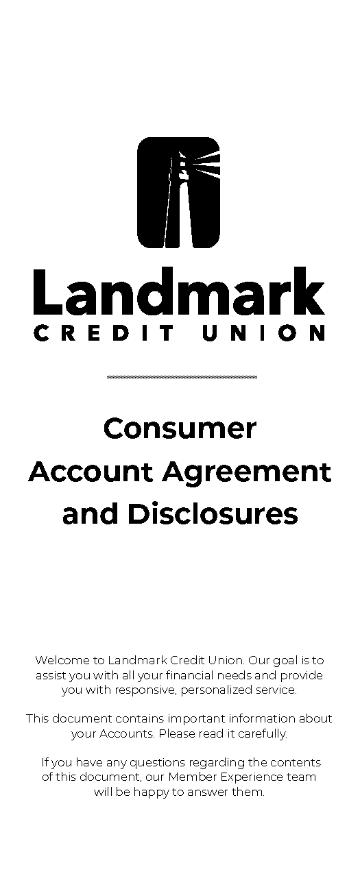 landmark credit union loan application status