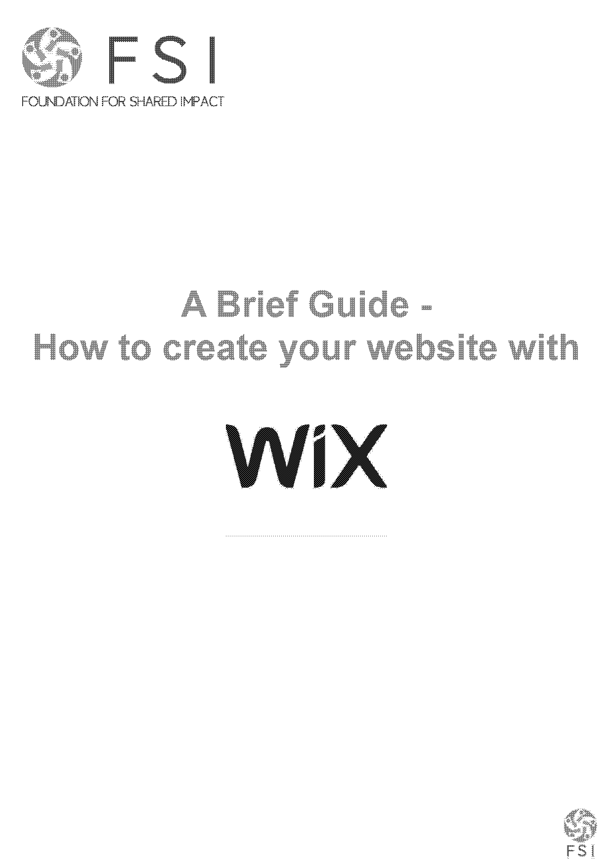 create website with new template wix