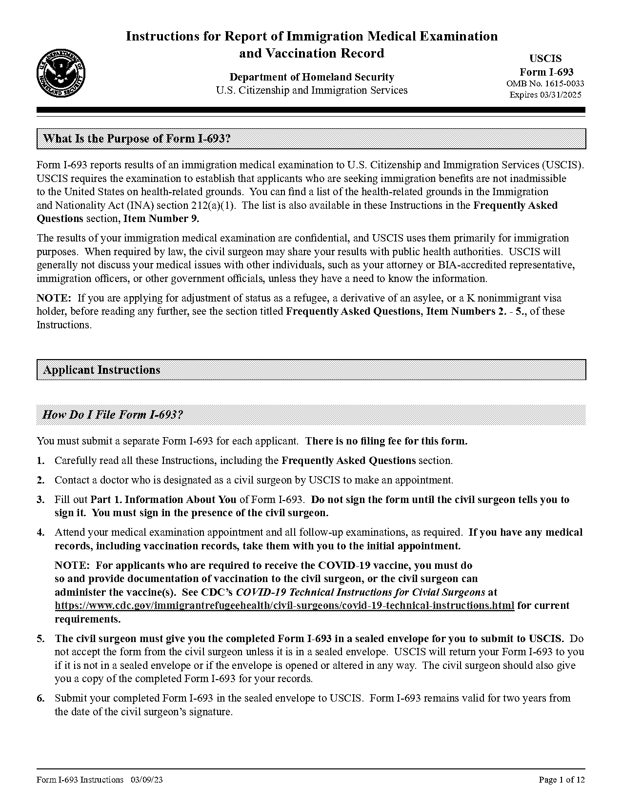 form to get the covid vaccine