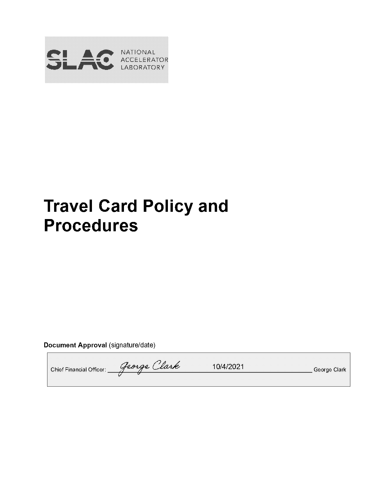 travel card request stanford