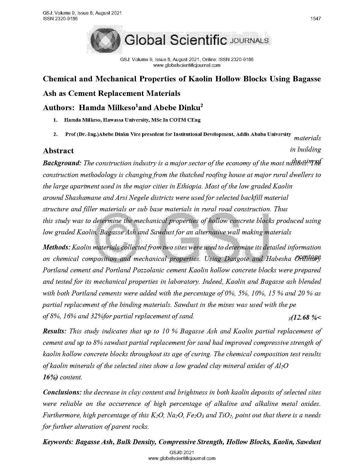 physical properties of concrete hollow blocks