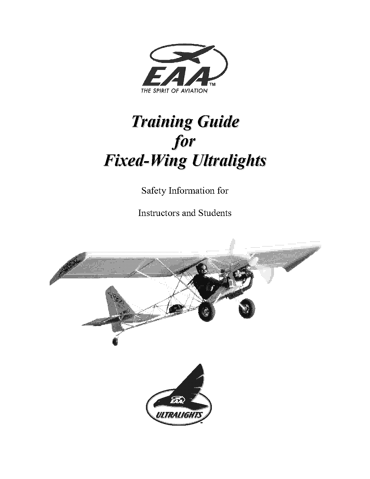 ultralight flight training manual