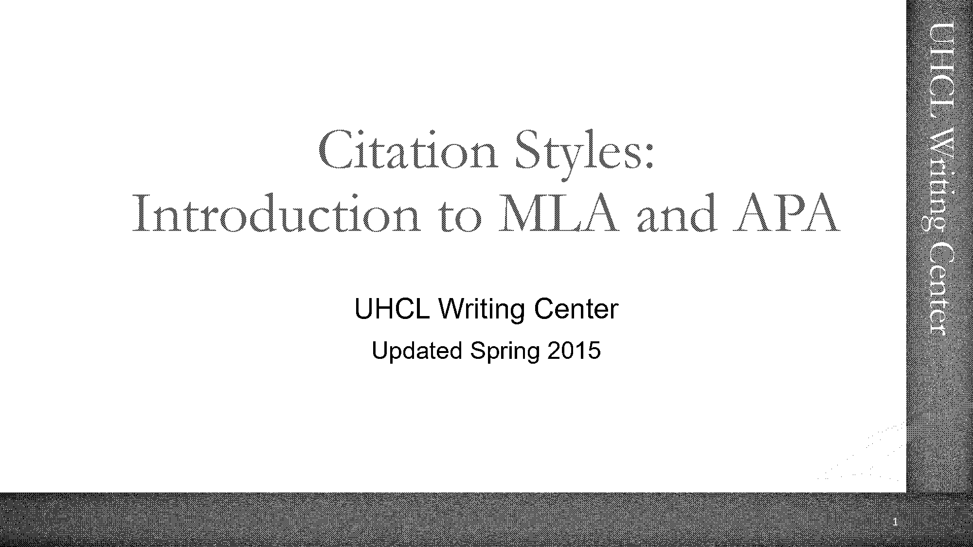 when to write mla and apa for research paper