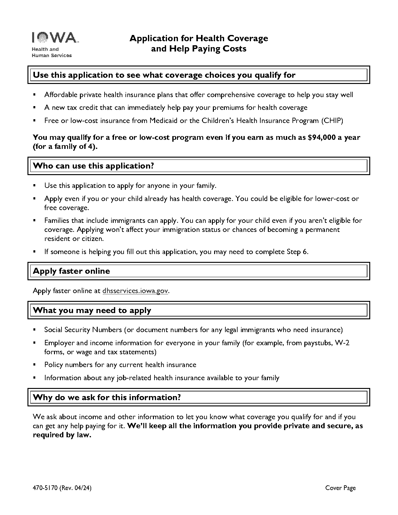 department of health database application form