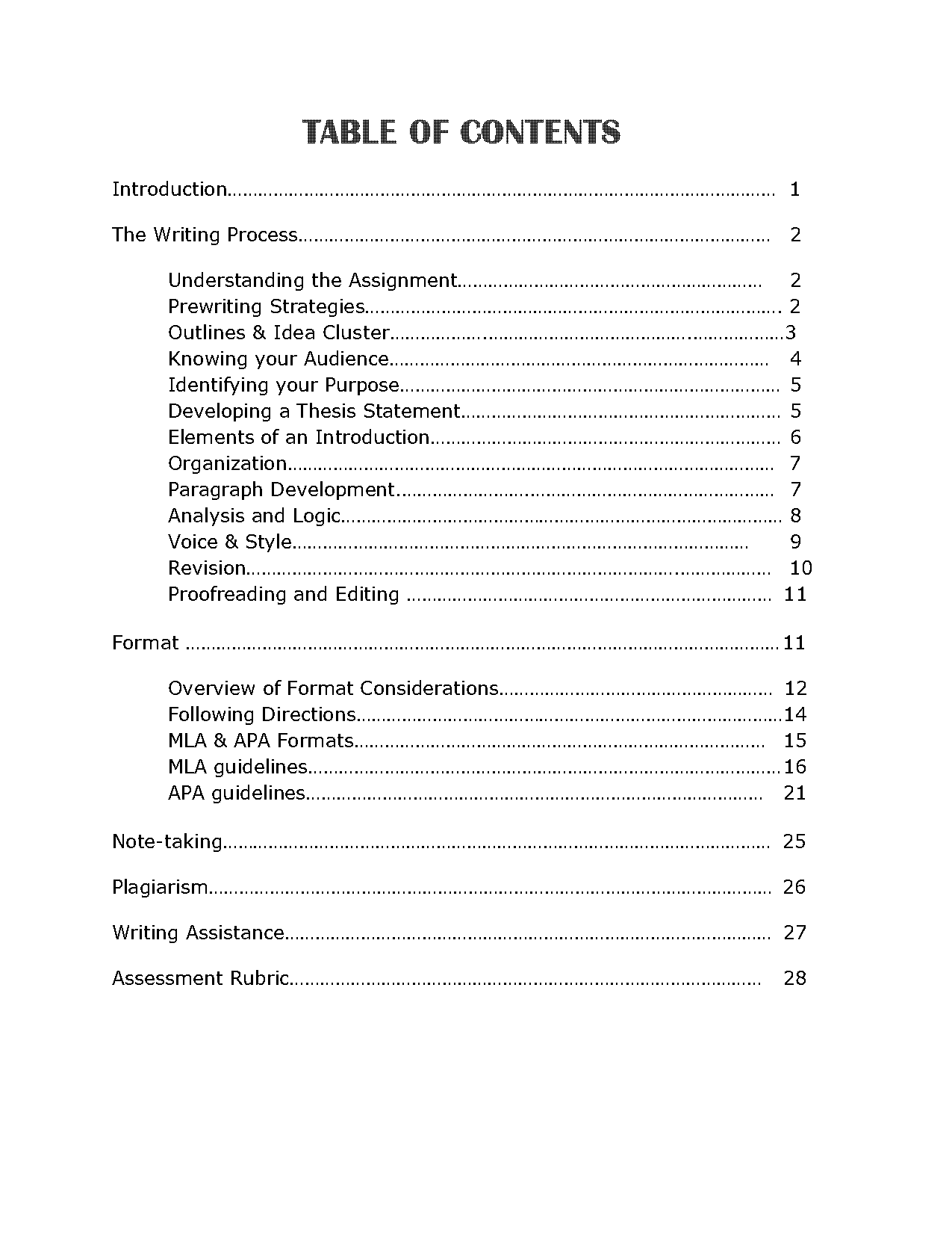 when to write mla and apa for research paper